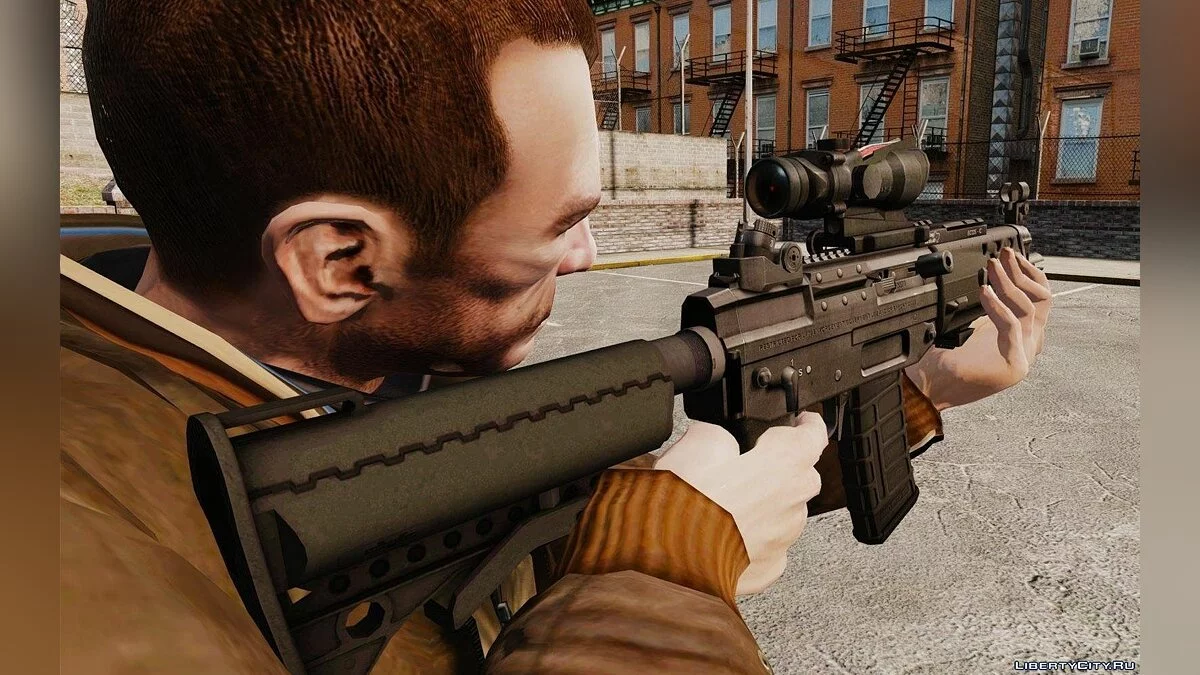 Штурмовая винтовка SIG 552 / GTA 4