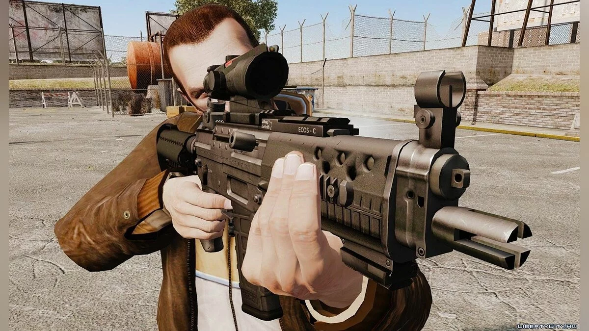 Штурмовая винтовка SIG 552 / GTA 4