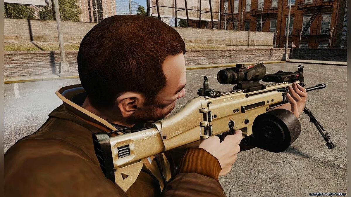 Штурмовой автомат FN SCAR-L / GTA 4