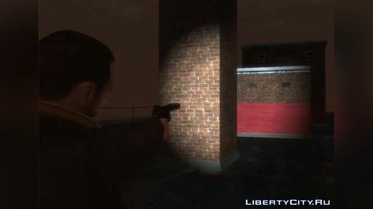 Silver Colt 1911 Suppressed / GTA 4