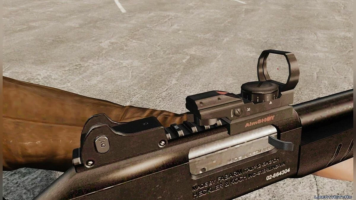 Тактический дробовик Fabarm SDASS Pro Forces v3 / GTA 4