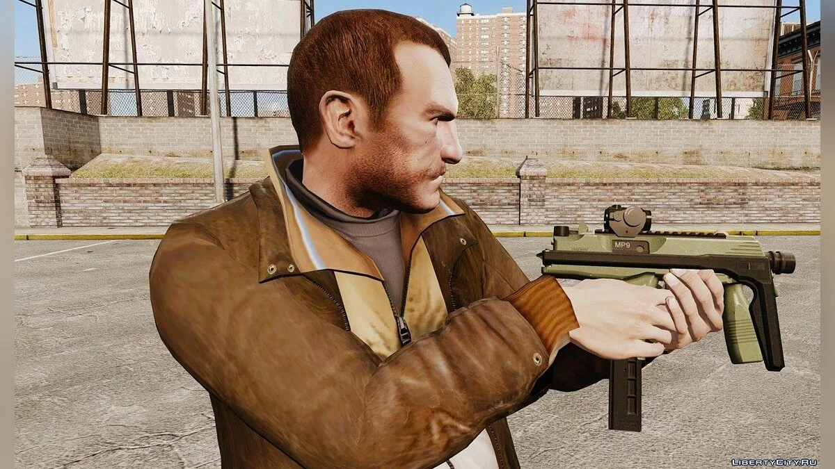 Тактический пистолет-пулемёт MP9 v2 / GTA 4