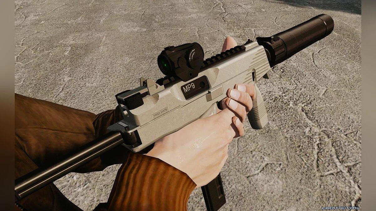 Тактический пистолет-пулемёт MP9 v3 / GTA 4