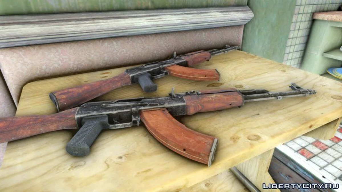 AKM в HD качестве / GTA 4