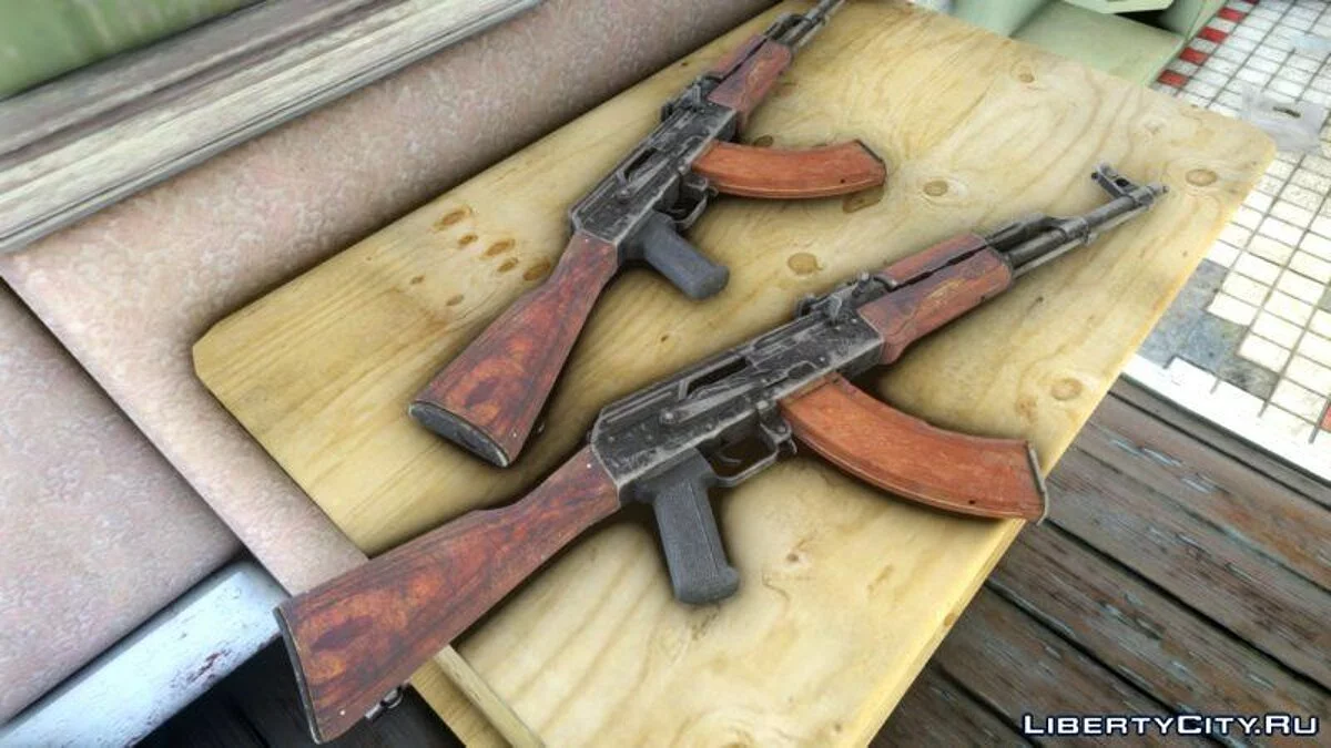 AKM в HD качестве / GTA 4