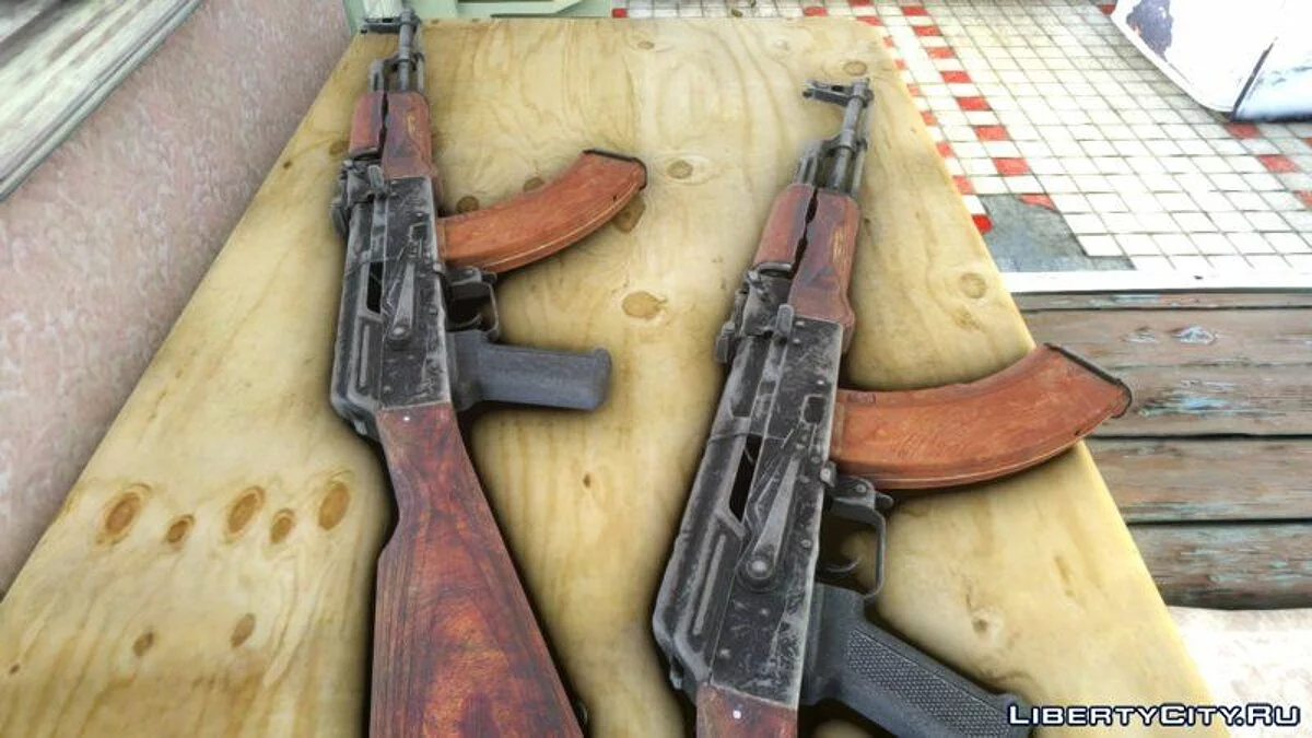AKM в HD качестве / GTA 4
