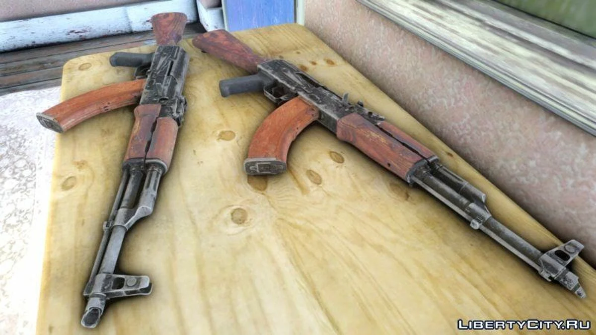 AKM в HD качестве / GTA 4
