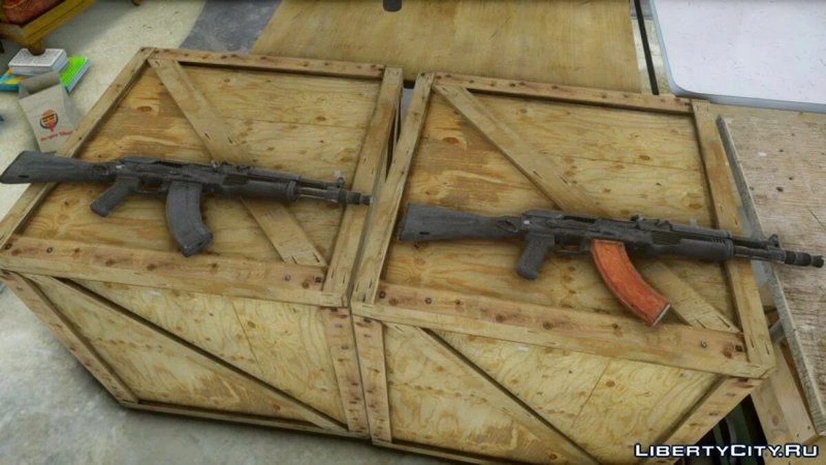 Пак AK104 / GTA 4