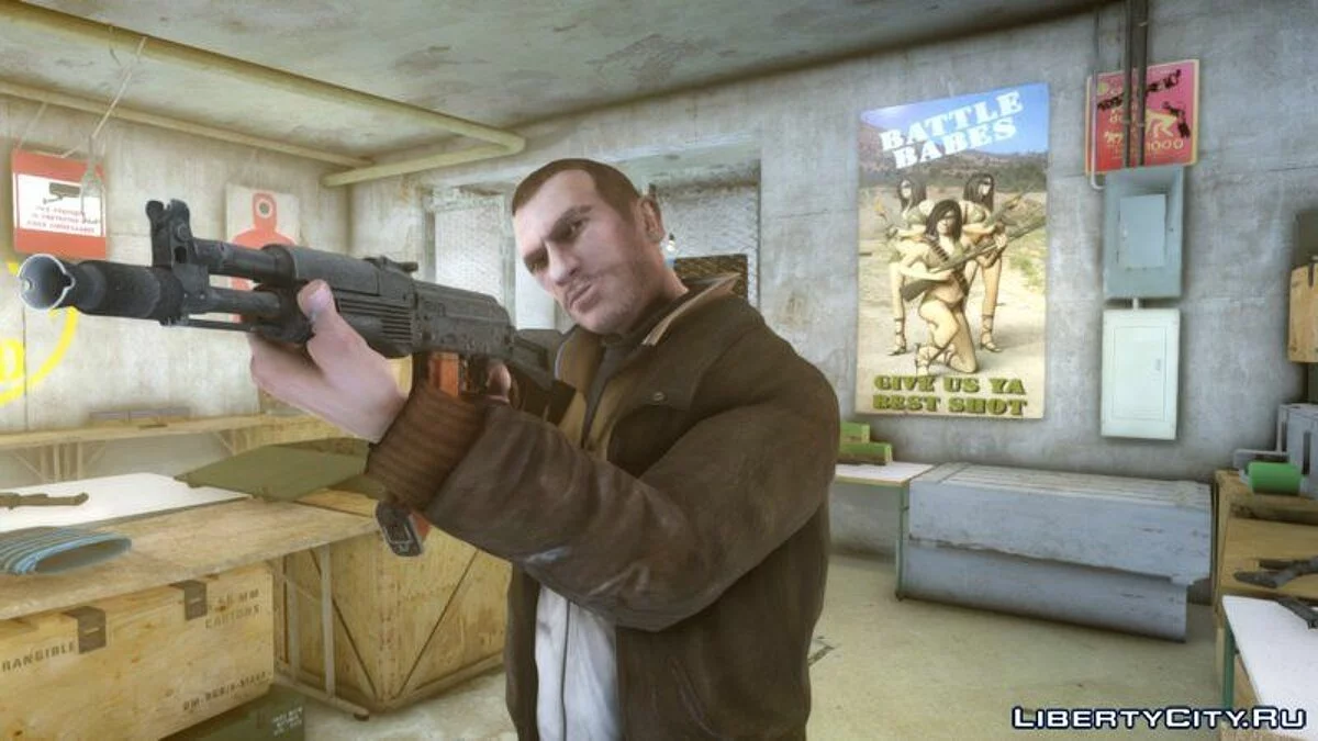 Пак AK104 / GTA 4