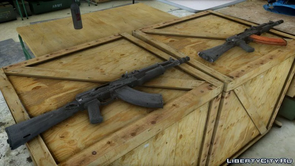 Пак AK104 / GTA 4