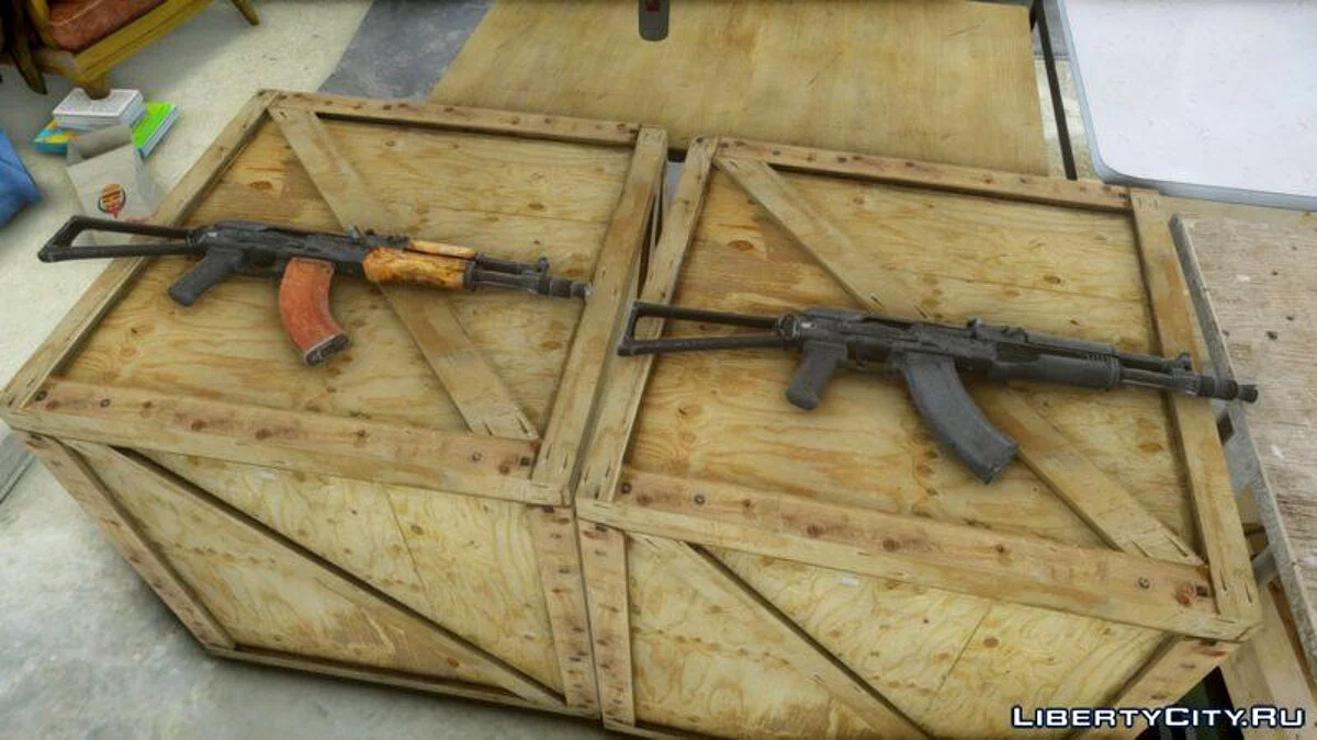 Пак AK104 / GTA 4