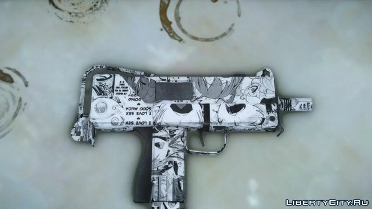 MAC10 Drum Mag Ahegao HD / GTA 4