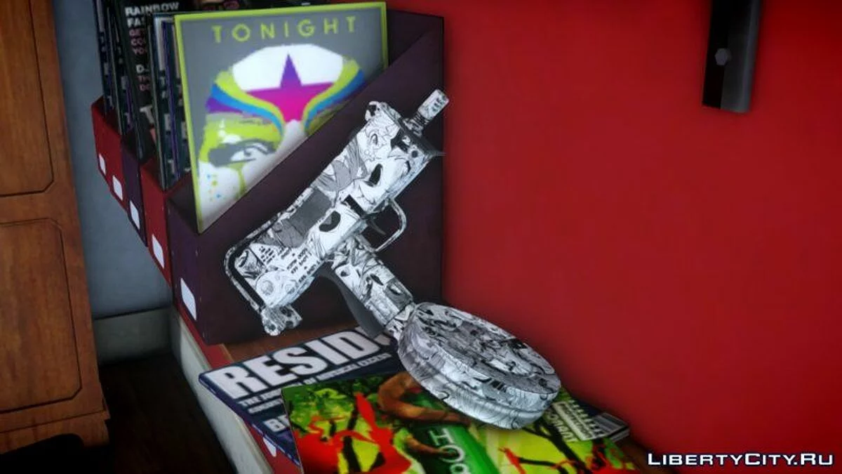 MAC10 Drum Mag Ahegao HD / GTA 4