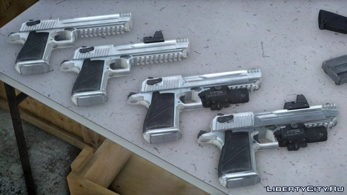 Desert Eagle MK XIX Pack / GTA 4