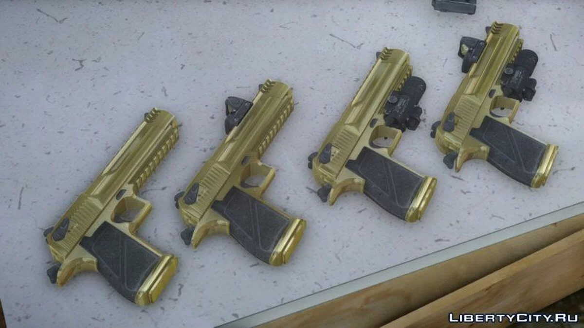 Desert Eagle MK XIX Pack / GTA 4