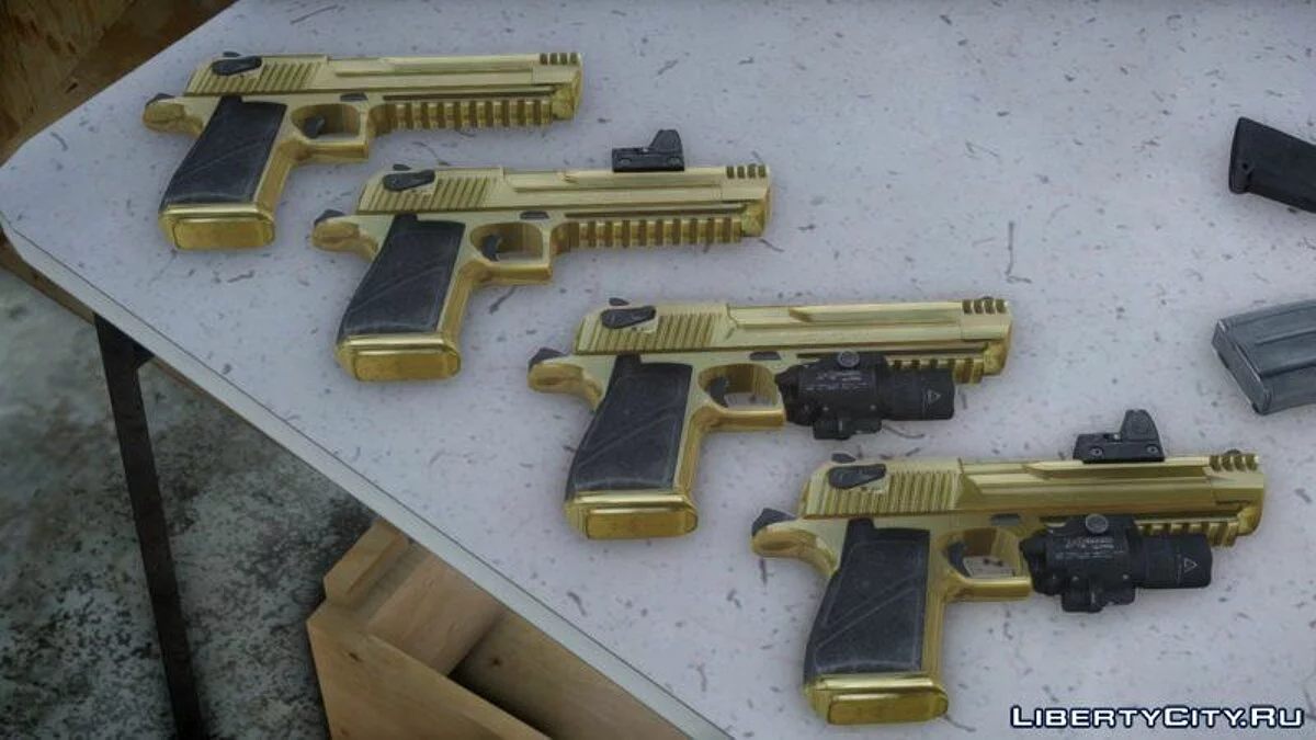 Desert Eagle MK XIX Pack / GTA 4