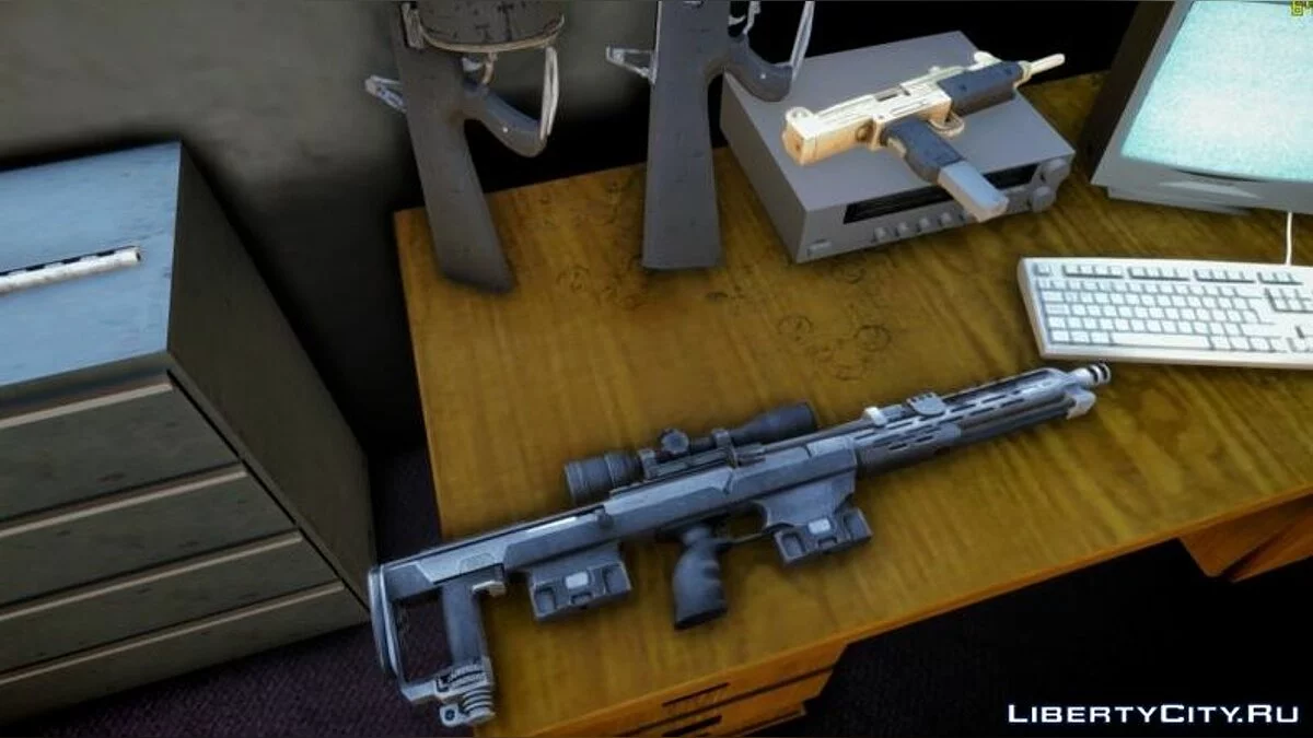 Сборник HD оружия для GTA 4 TBOGT  / GTA 4
