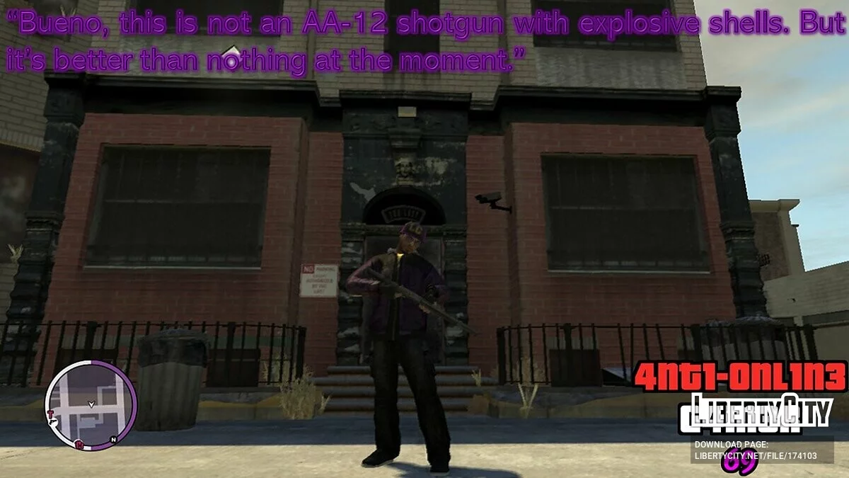 GTA TLAD Beretta Shotgun / GTA 4