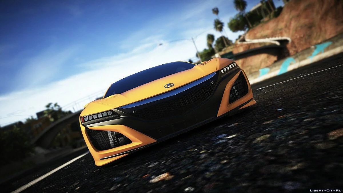 Acura Nsx 2016 [Add On] [Replace] 1.0 / GTA 5