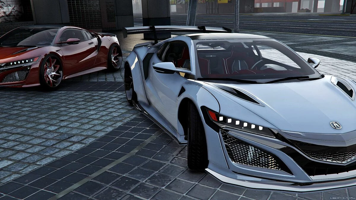 2016 Acura NSX x Liberty Walk x Savini [Mod-Kit | Add-on] 1.0 / GTA 5