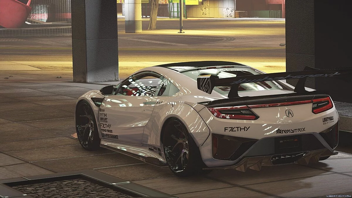 F7LTHY Liberty Walk NSX [Mod-Kit | Add-on] 2.0 / GTA 5