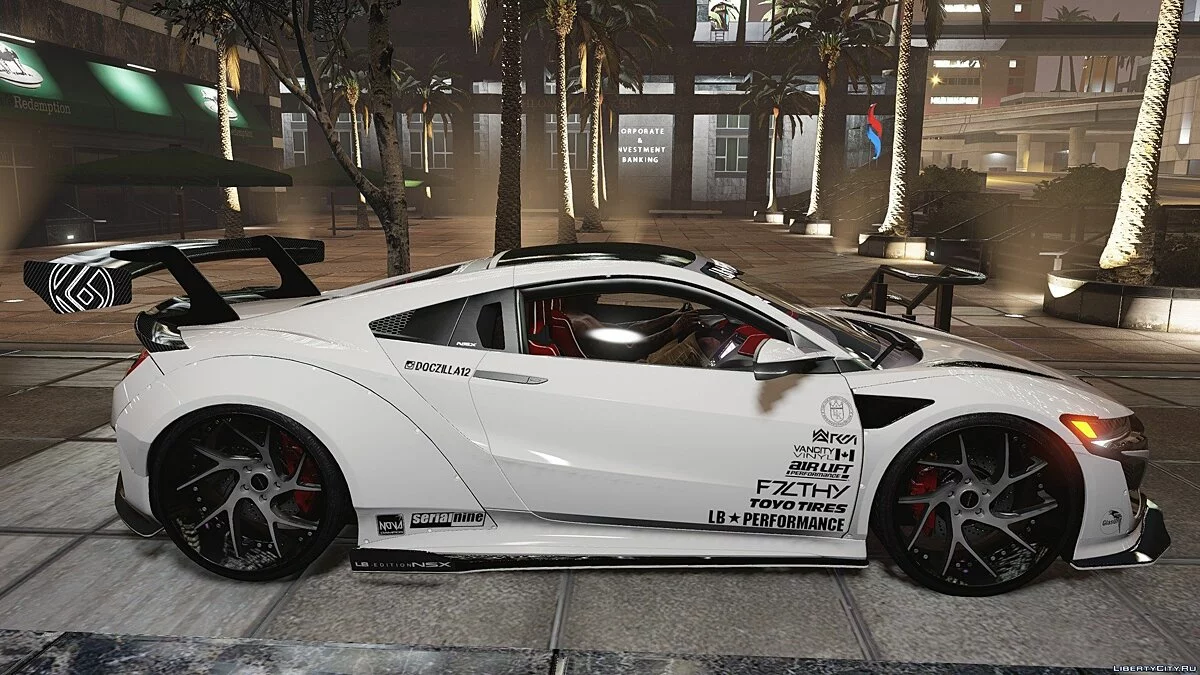 F7LTHY Liberty Walk NSX [Mod-Kit | Add-on] 2.0 / GTA 5