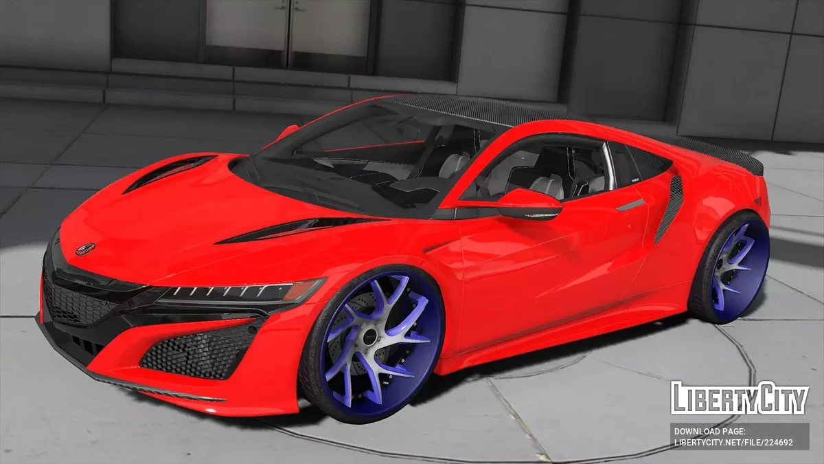 Acura NSX With V10 Audi R8 Engine Swap / GTA 5