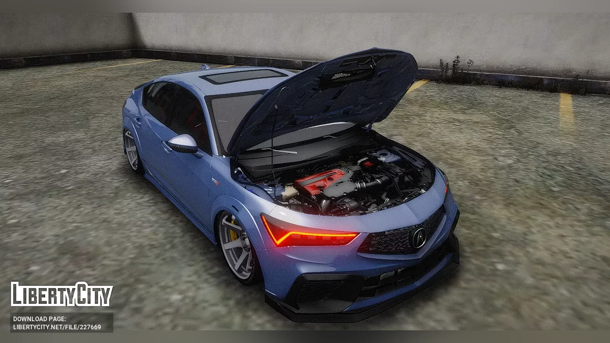 2024 Acura Integra Type S [Дополнение, Звук двигателя] / GTA 5
