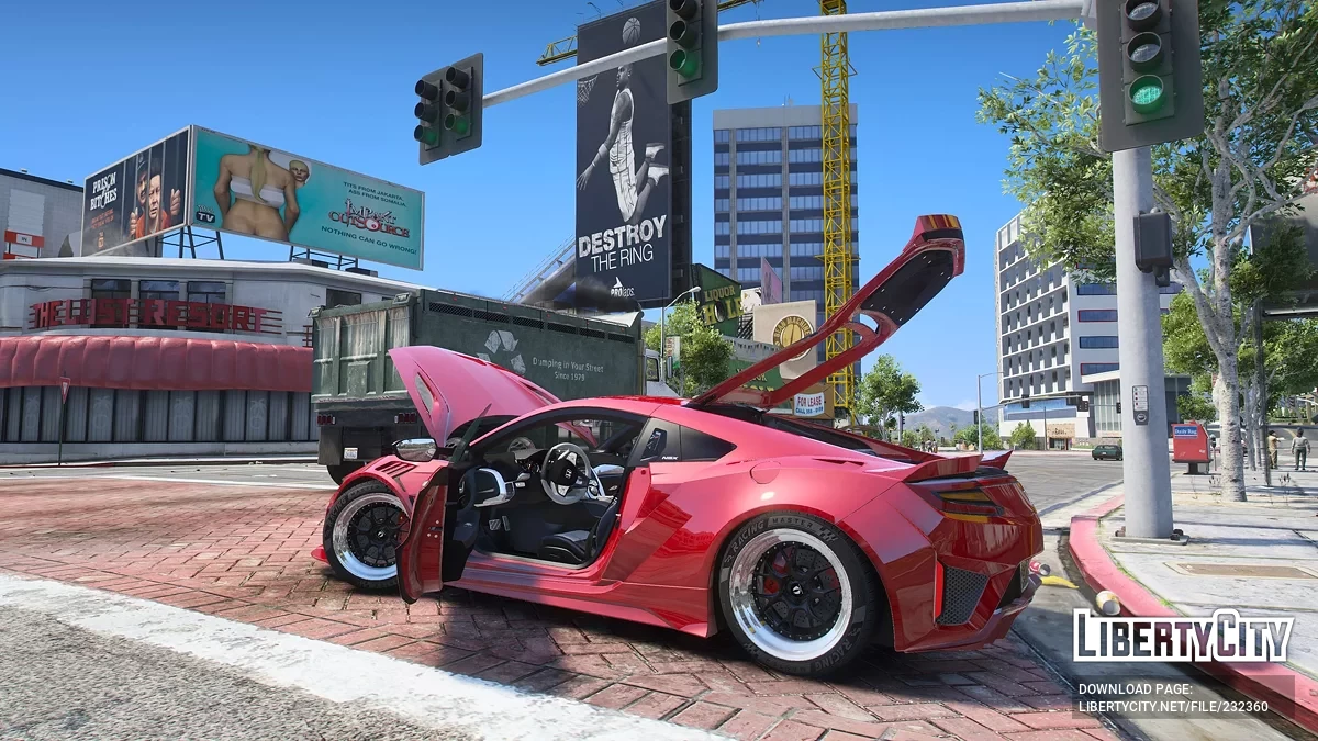 AIMGAIN GT Acura NSX NC1 Aero Kit v1.0 / GTA 5