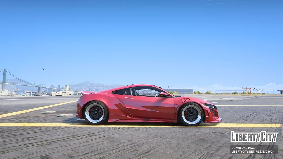 AIMGAIN GT Acura NSX NC1 Aero Kit v1.0 / GTA 5