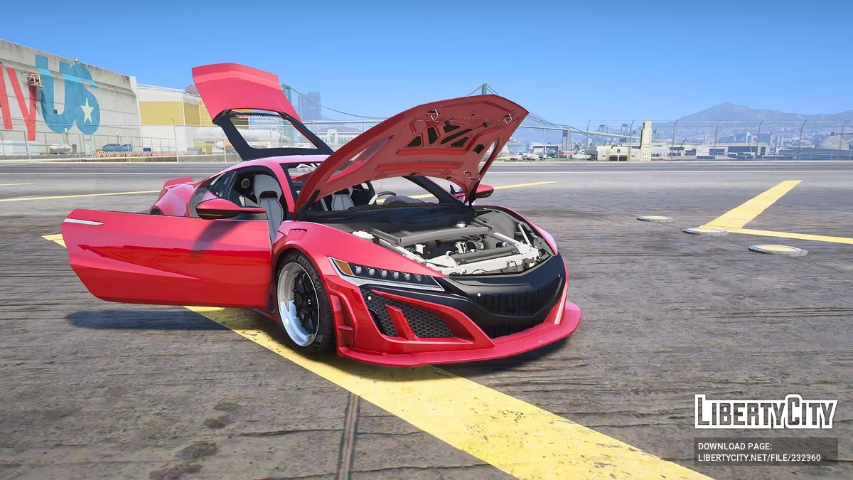 AIMGAIN GT Acura NSX NC1 Aero Kit v1.0 / GTA 5