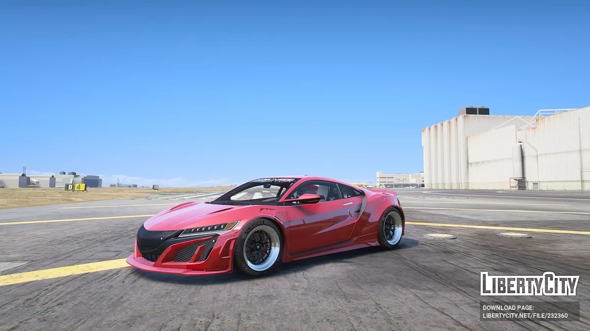 AIMGAIN GT Acura NSX NC1 Aero Kit v1.0 / GTA 5