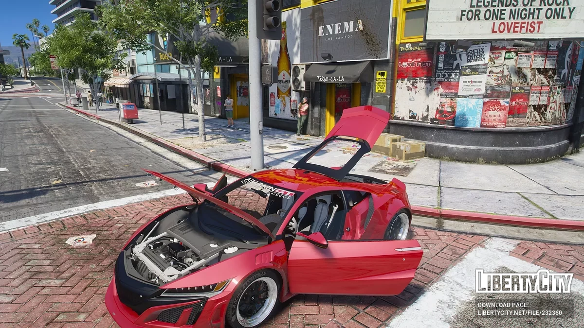 AIMGAIN GT Acura NSX NC1 Aero Kit v1.0 / GTA 5