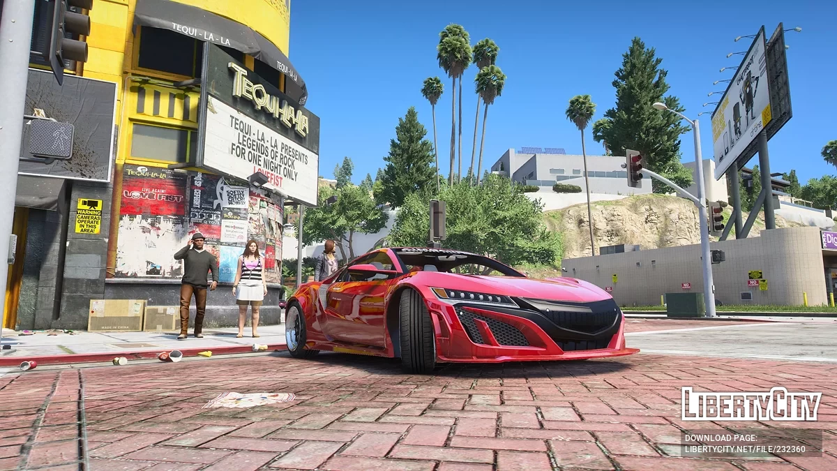 AIMGAIN GT Acura NSX NC1 Aero Kit v1.0 / GTA 5