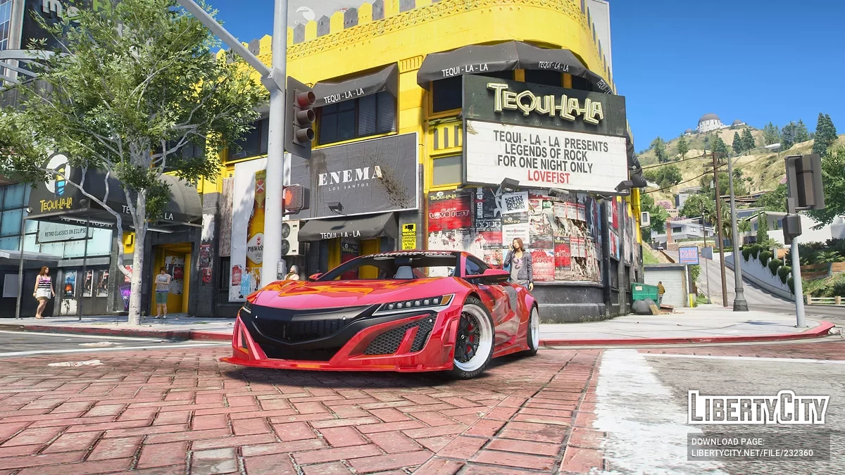 AIMGAIN GT Acura NSX NC1 Aero Kit v1.0 / GTA 5