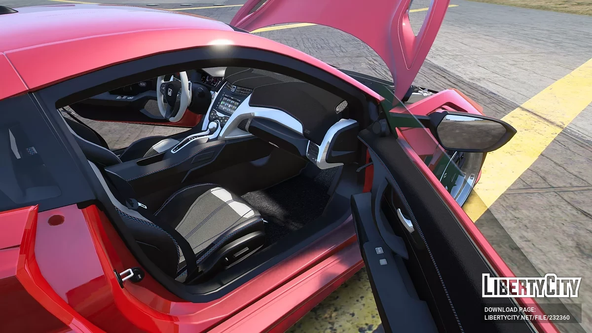 AIMGAIN GT Acura NSX NC1 Aero Kit v1.0 / GTA 5