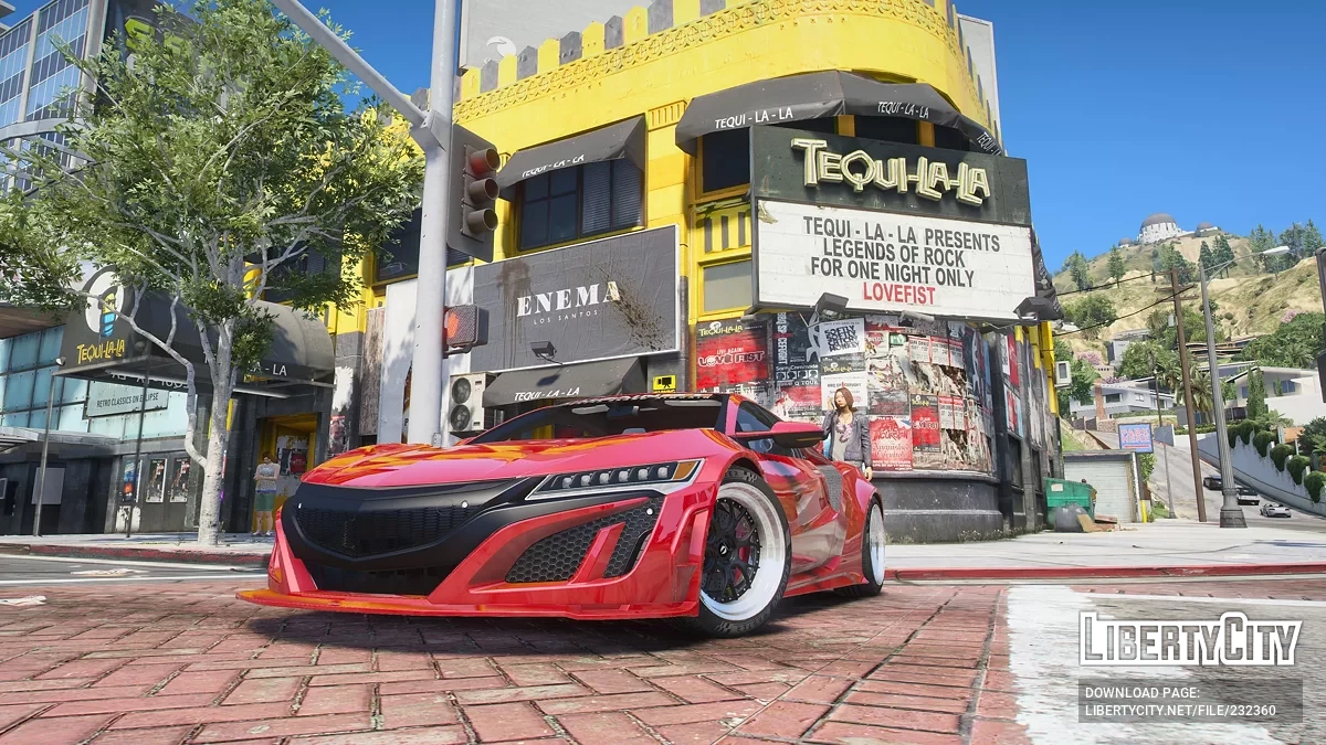 AIMGAIN GT Acura NSX NC1 Aero Kit v1.0 / GTA 5