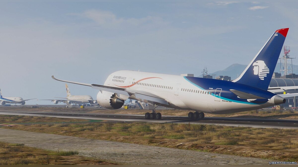 Boeing 787-8 Dreamliner [Add-On / Replace] для GTA 5 - Картинка #3