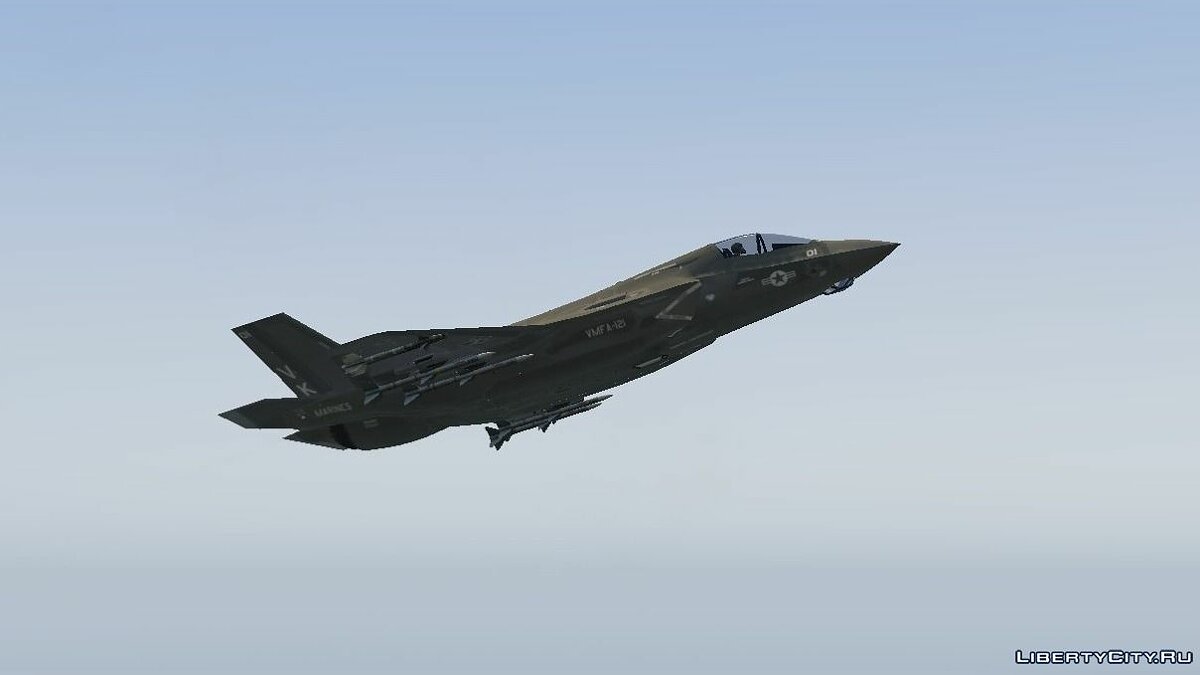 Скачать F-35B Lightning II (VTOL) для GTA 5