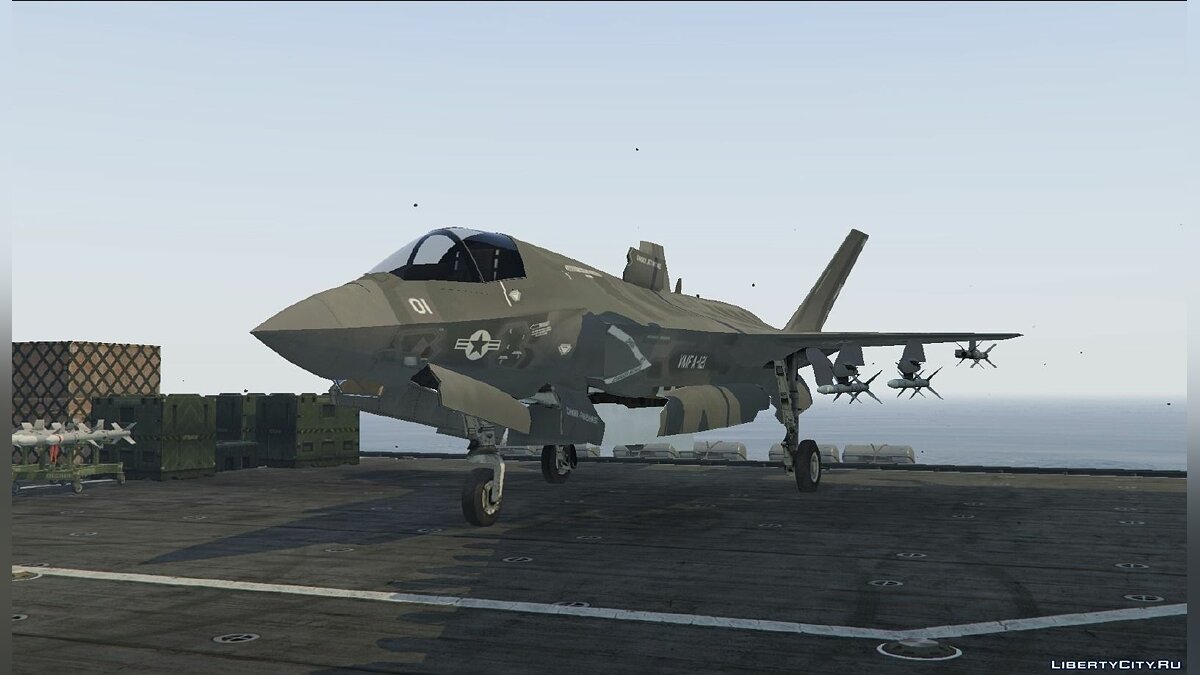 Скачать F-35B Lightning II (VTOL) для GTA 5