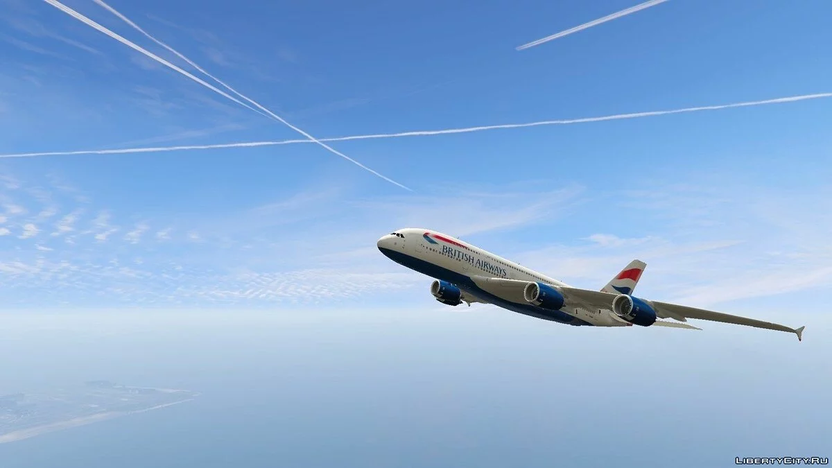 Airbus A380-800 v1.1 / GTA 5