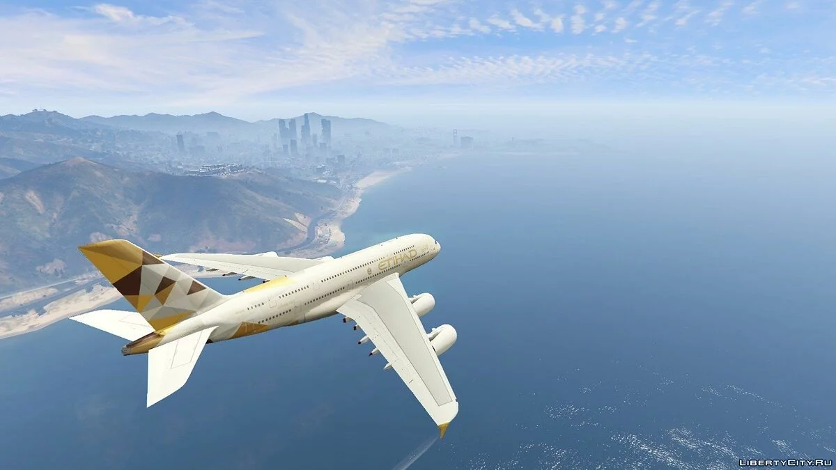 Airbus A380-800 v1.1 / GTA 5