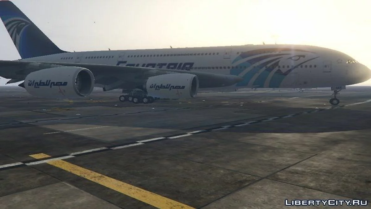 Arab Airlines Pack 1 - Airbus A380 / GTA 5