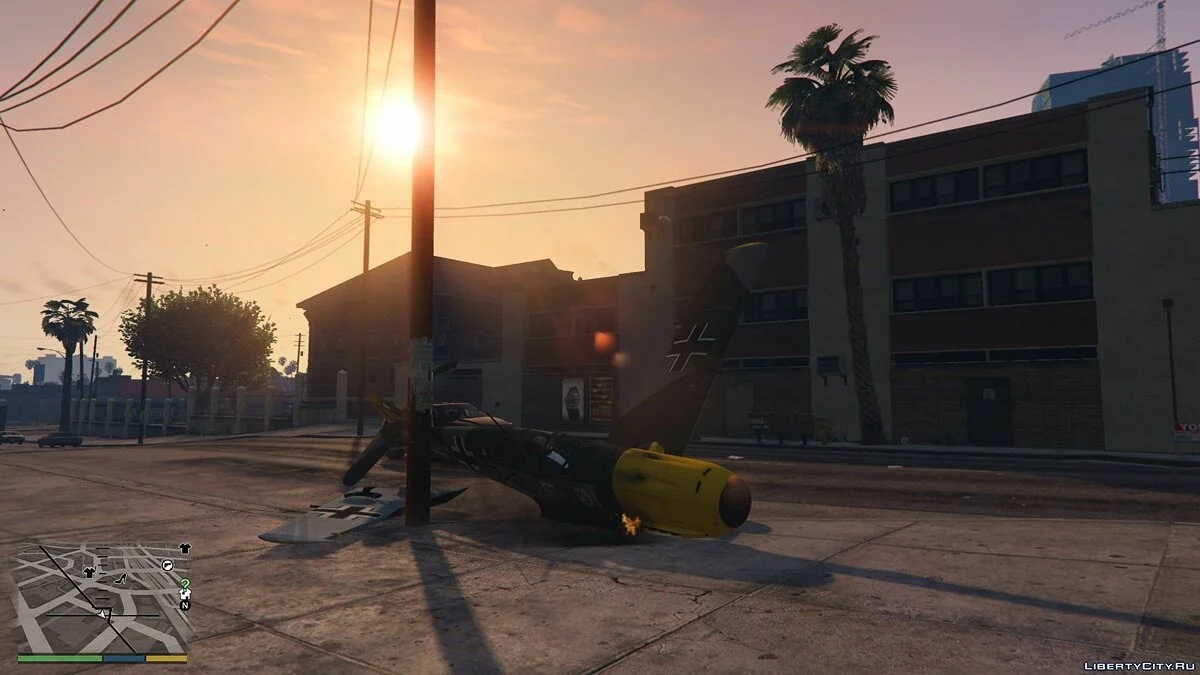 Messerschmitt Bf 109 Jagdflugzeug / GTA 5