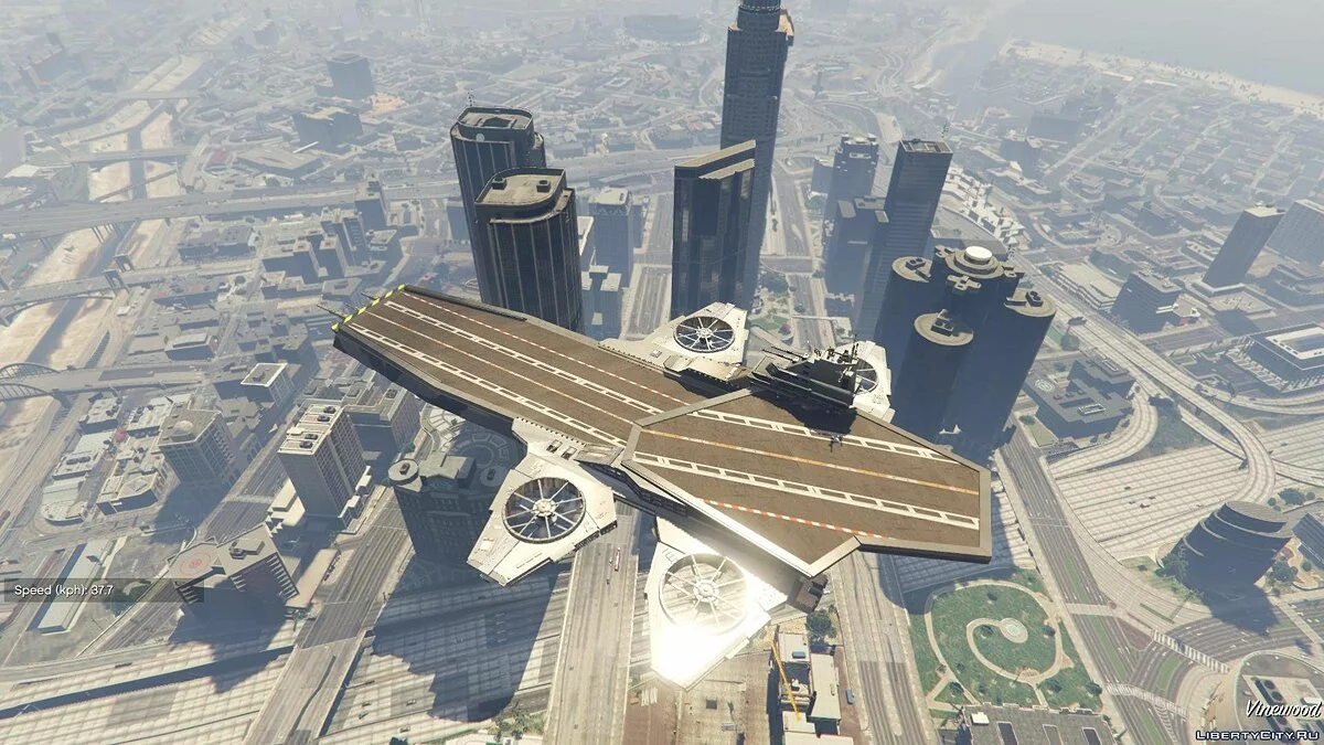 S.H.I.E.L.D. Helicarrier for Titan [Add-On] 1.1 / GTA 5