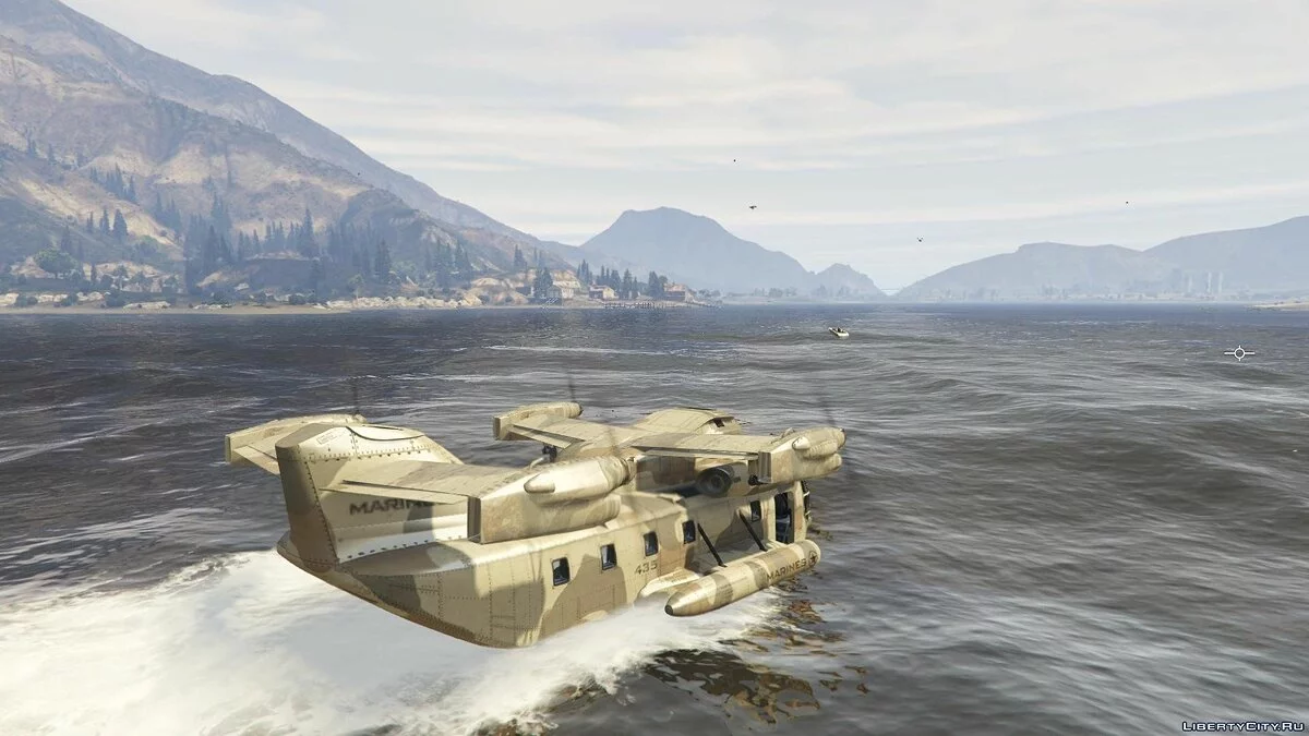 Amphibious Armed Cargo Plane [+ Add-On] / GTA 5