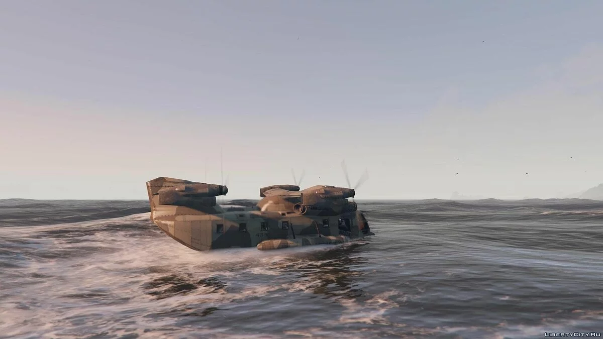 Amphibious Armed Cargo Plane [+ Add-On] / GTA 5
