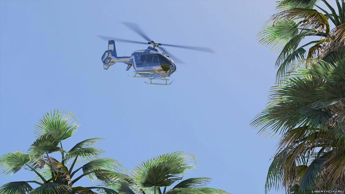 EC-135 Gendamerie + Template 0.1 / GTA 5