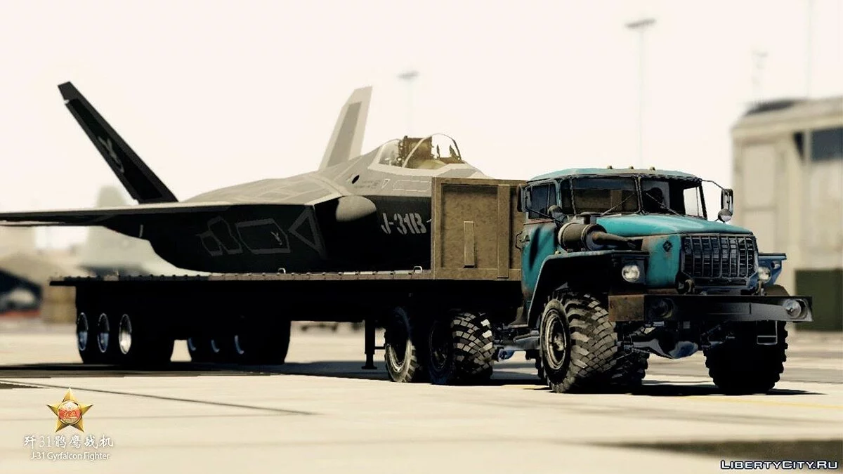 J-31 Gryfalcon Fighter Jet [Add-On / Replace] V1.0 / GTA 5