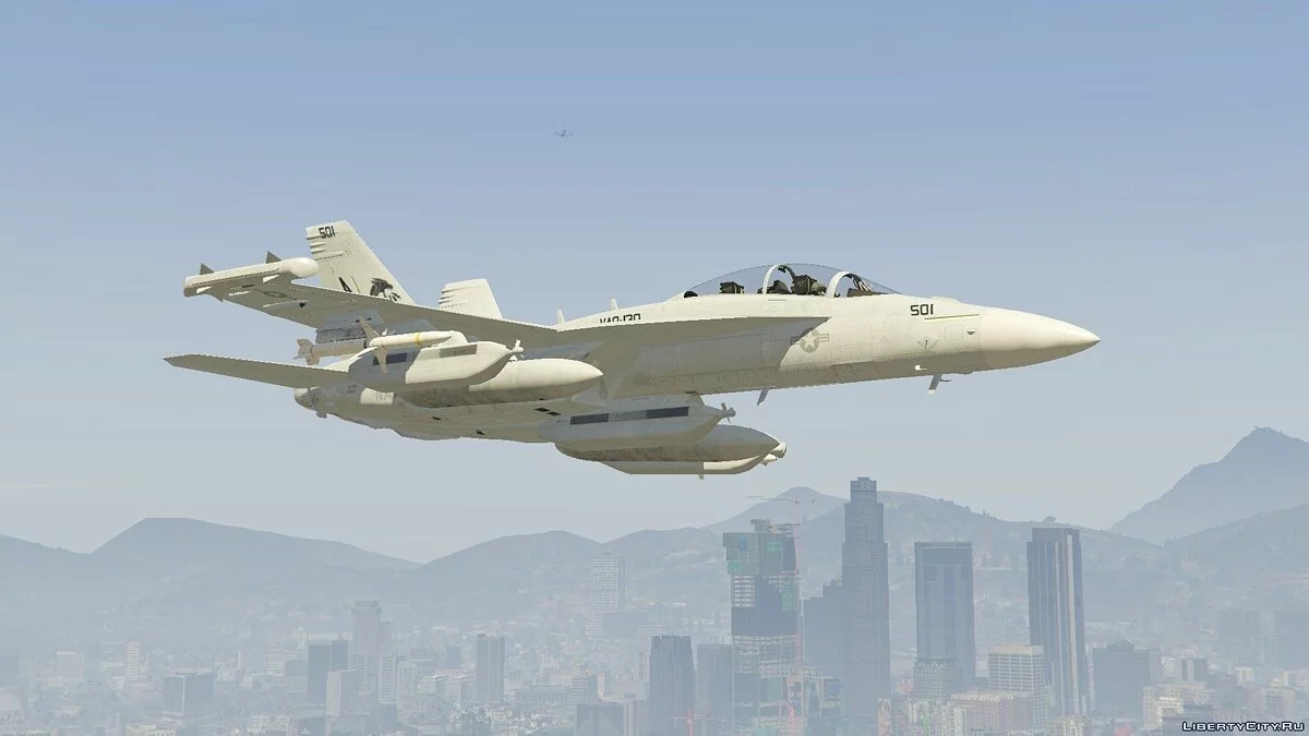 EA-18G Growler Electronic Warfare Jet (Add-On) / GTA 5